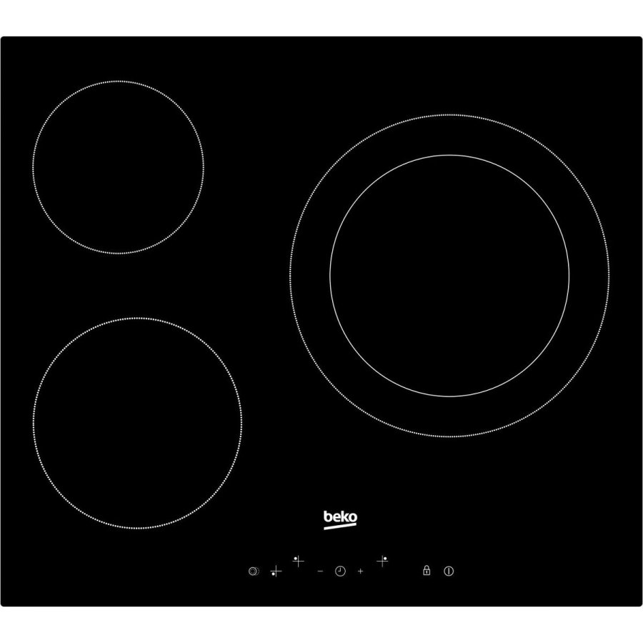 Plade i glaskeramik BEKO HIC63402T 60 cm 58 cm 5700 W #1