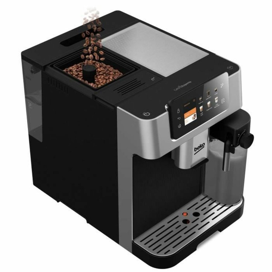 Superautomatisk kaffemaskine BEKO CEG7348X Sort Gr Slvfarvet #6