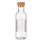 Flaske Pasabahce Hoop Gennemsigtig Natur Kork Glas 1,07 L #1