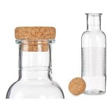 Flaske Pasabahce Hoop Gennemsigtig Natur Kork Glas 1,07 L #7