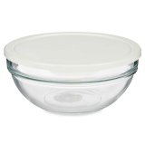Rund madkasse med lg Pasabahce Chefs Hvid 1,135 L 17,2 x 7,6 x 17,2 cm (4 enheder) #4