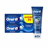 Emalje Styrke Tandpasta Oral-B ADVANCED 75 ml 2 enheder #1