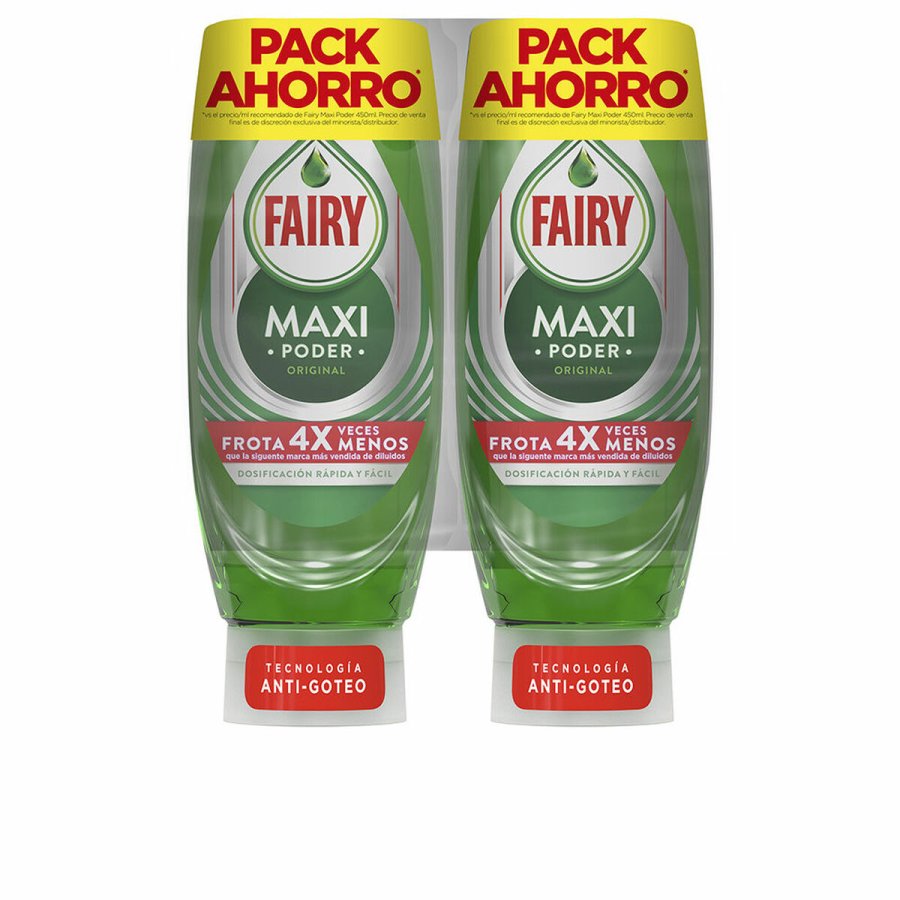 Opvaskemiddel Fairy MAXI PODER 450 ml 2 enheder #1