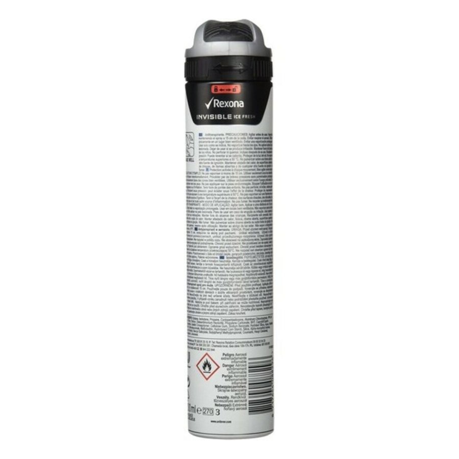 Desodorizante em Spray Fresco Invisible Ice Fresh Men Rexona Invisible Ice Fresh Men 200 ml #2