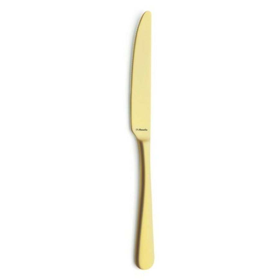 Bordkniv Amefa Austin Dorado Gylden Metal 23,5 cm (12 enheder) #1