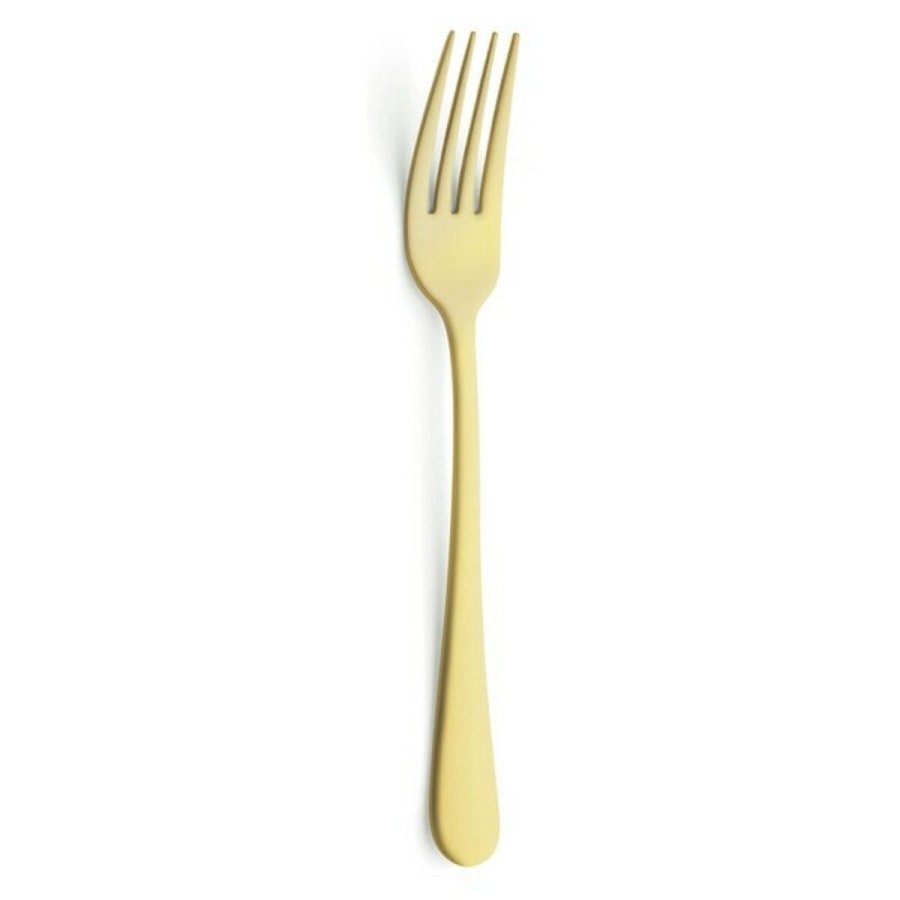 Gaffel Amefa 1410AUB000320 Gylden Metal 20,7 cm (12 enheder) #1