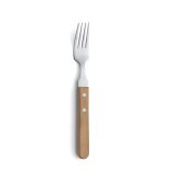 Kdgaffel Amefa Pizza Bois Brun Metal (12 enheder) (Pack 12x) #1