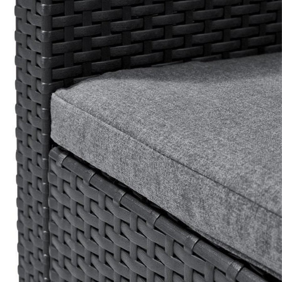 have Allibert by KETER San Remo syntetisk spanskr�r M�rkegr� PP (65 x 63 x 74 cm) #4