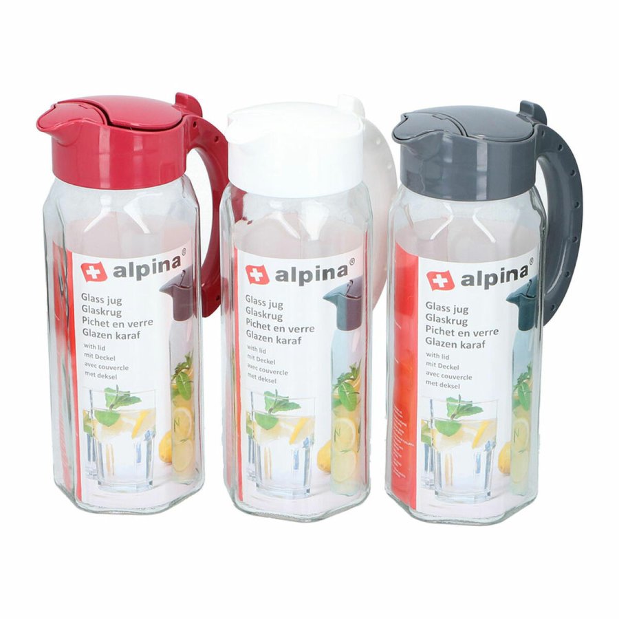 Gennemsigtig Glaskande Alpina Krystal Plastik 1,5 L #1