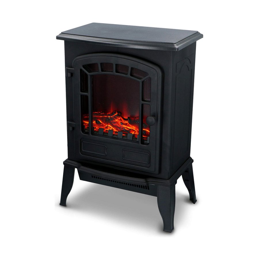 Elektrisk dekorationspejs til vggen Classic Fire Torino Sort 2000 W 56,5 x 24 x 38 cm #1