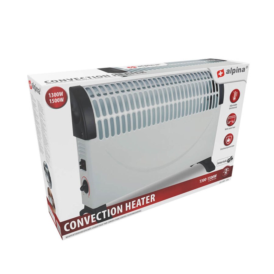 Elektrisk konvektion varmeapparat Alpina 1500 W #5
