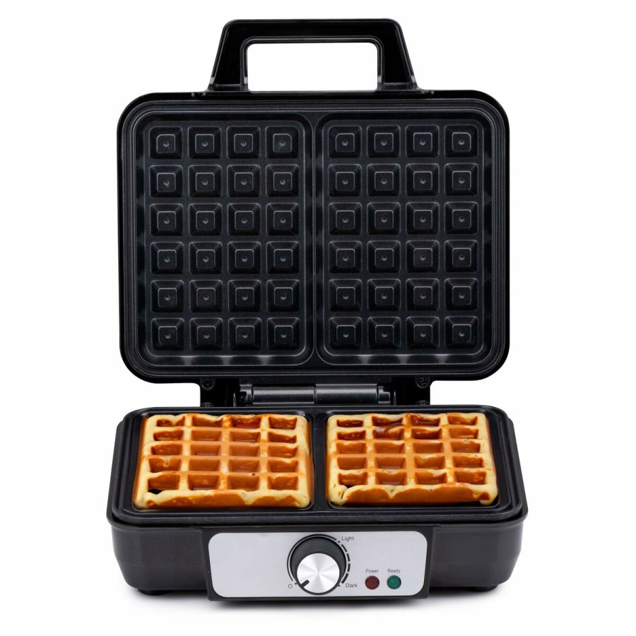 Vaffel Jern Alpina 1000 W Slvfarvet #1