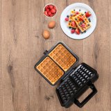 Vaffel Jern Alpina 1000 W Slvfarvet #7
