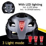 Cykelhjelm til voksne Dunlop M Sort LED Lys #4