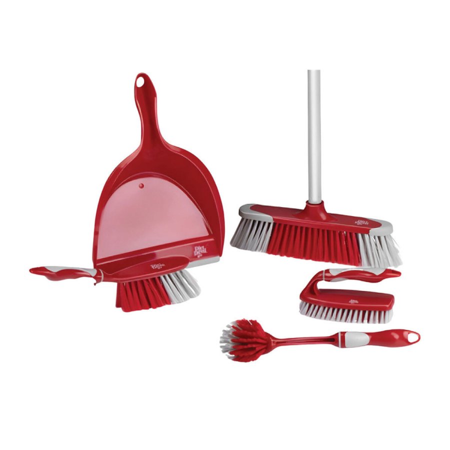 Rengrings- og Opbevaringsst Dirt Devil Rustfrit stl Plastik Kasse (6 Dele) #1