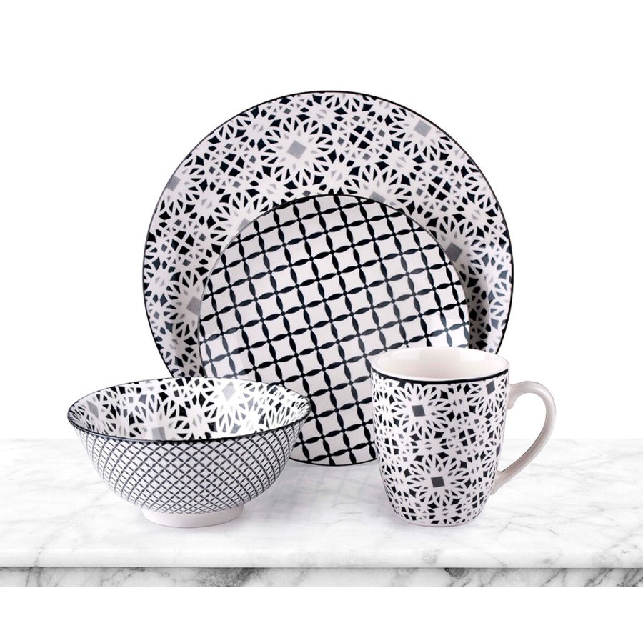 Spisestel Alpina Multifarvet Keramik 16 Dele (4 enheder) #2