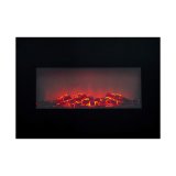 Elektrisk dekorationspejs til vggen Classic Fire Memphis Sort 1800 W 66 x 13 x 46 cm #1
