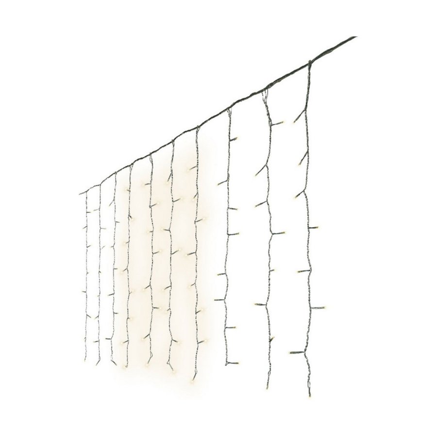 LED gardin Lumineo Gennemsigtig Varmt lys Varm hvid (1 enheder) #3