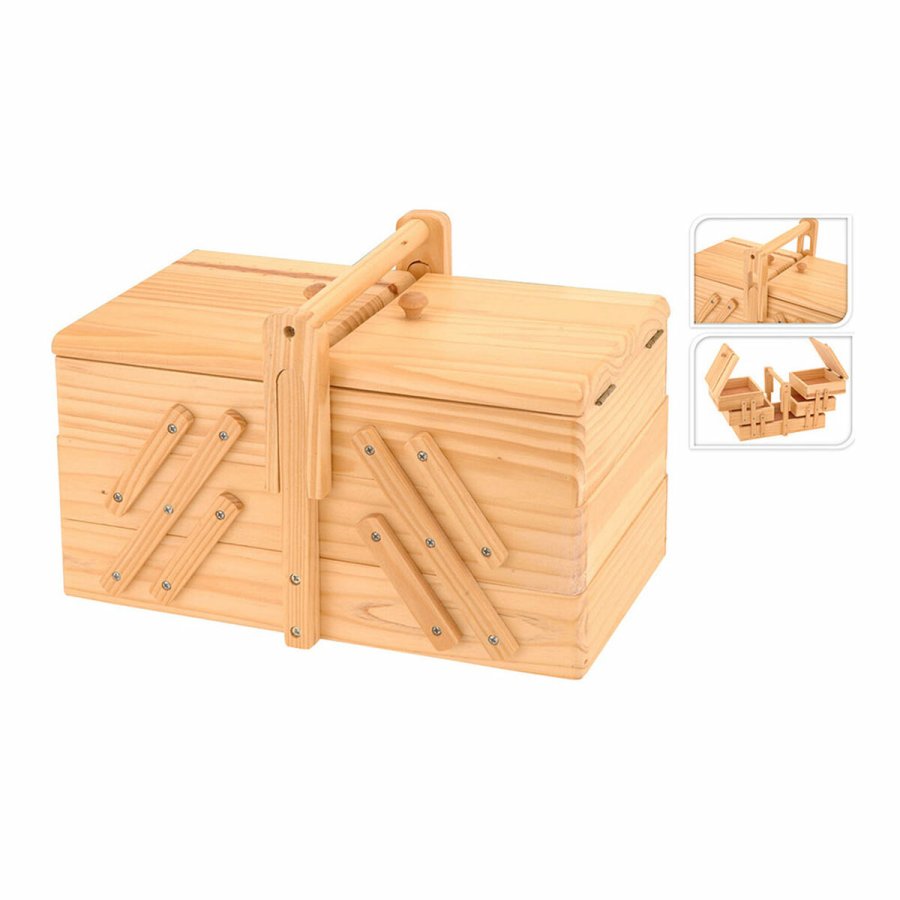 Sy kasse Excellent Houseware 784610430 30 x 17,5 x 19 cm #1