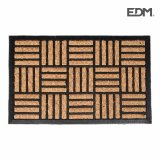 Drmtte EDM 74761 Brun Sort 2/8-negro azulado 60 x 40 cm 40 x 60 cm Naturgummi Rektangulr #1