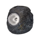 Solcellelampe Sten 15 cm polypropylen #1