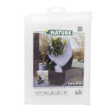 Beskyttende Presenning Nature 6030118 Hvid polypropylen Plastik 2 x 10 m #2