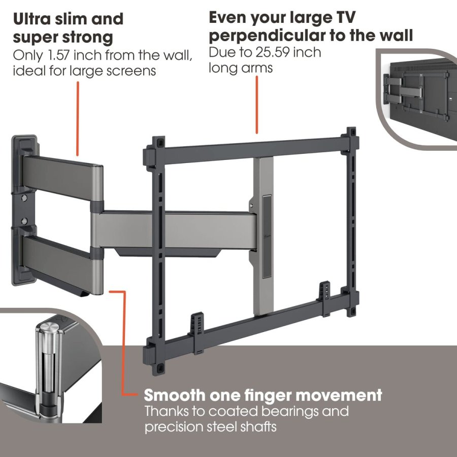 TV-holder Vogel's TVM5645 NEGRO 40