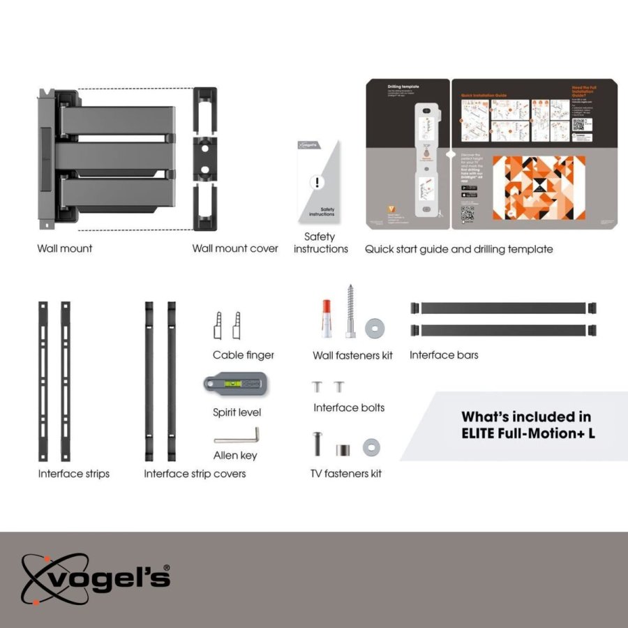 TV-holder Vogel's TVM5645 NEGRO 40