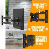 TV-holder Nanook Full Motion Tilt 43