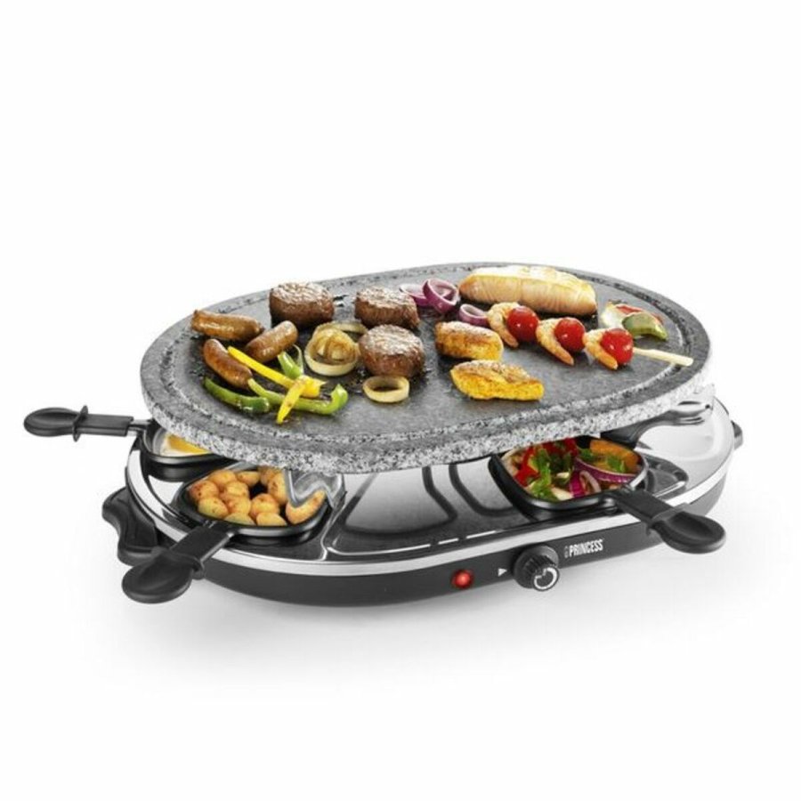 Grill Princess 8 Oval Stone Grill Party 1200 W #1