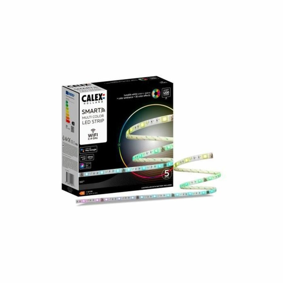 LED-b�nd Calex 24 W 5 m Varm hvid 6500 K #1