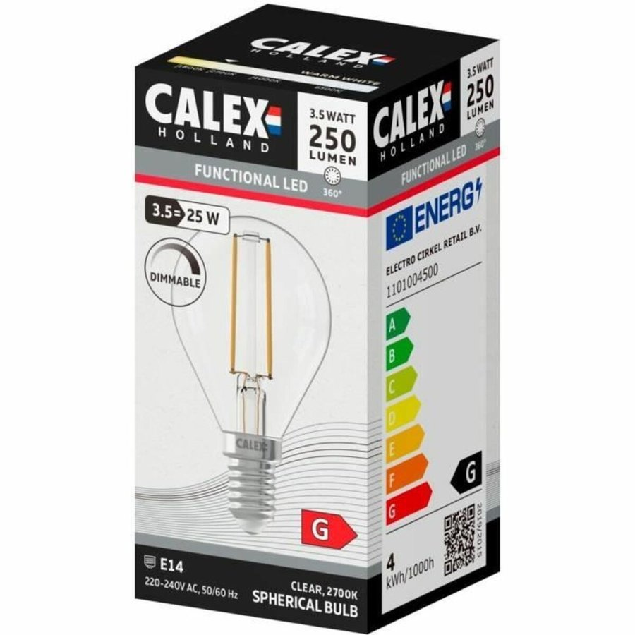 LED-lampe Calex G 3,5 W E14 #3