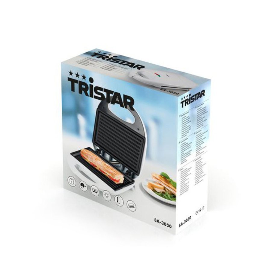 Sandwich Maker Tristar SA-3050 750W Hvid Sort 750 W #17