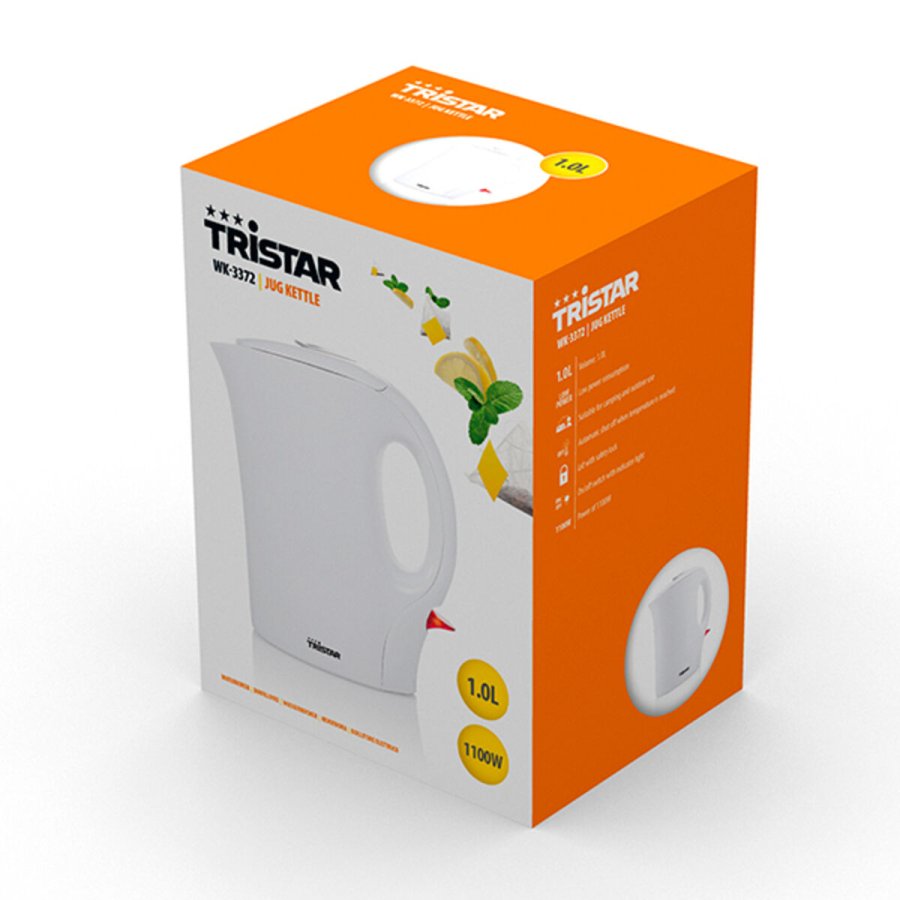 Kedel Tristar Jarra Hervidora Hvid Plastik 1100 W 1 L #5