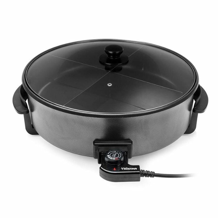 Elektrisk Gryde Tristar PZ-9145 1500 W  40 cm Sort Metal #1