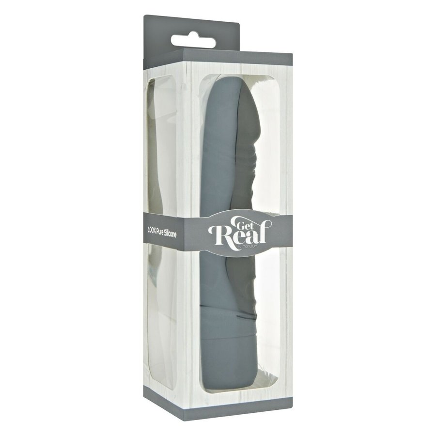 Klassisk Vibrator Get Real by Toyjoy Sort Fldefarvet #3