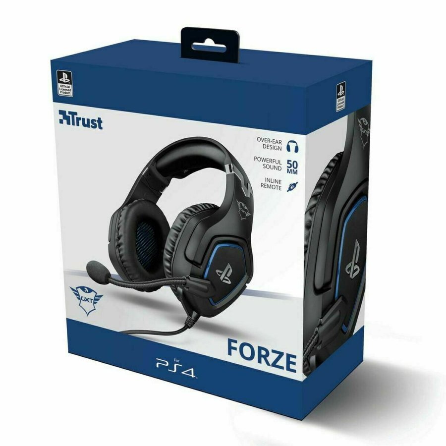 Gaming headset med mikrofon Trust GXT 488 Forze PS4 Sort #3