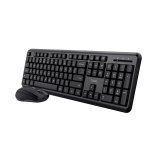Tastatur og tr�dl�s mus Trust TKM-350 Sort QWERTY #1