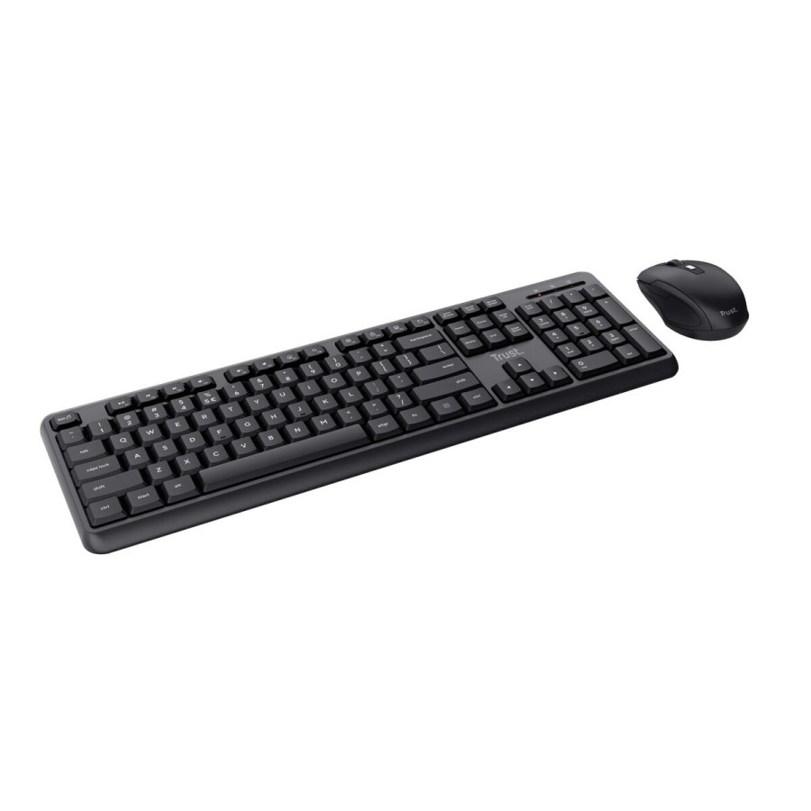 Tastatur og tr�dl�s mus Trust TKM-350 Sort QWERTY #2