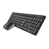 Tastatur og mus Trust Qoby Sort QWERTY 4 Dele #2