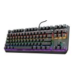 Gaming-tastatur Trust 24407 Sort Spansk qwerty #1