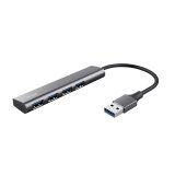 USB Hub Trust 24947 Gr Sort/Gr (1 enheder) #2