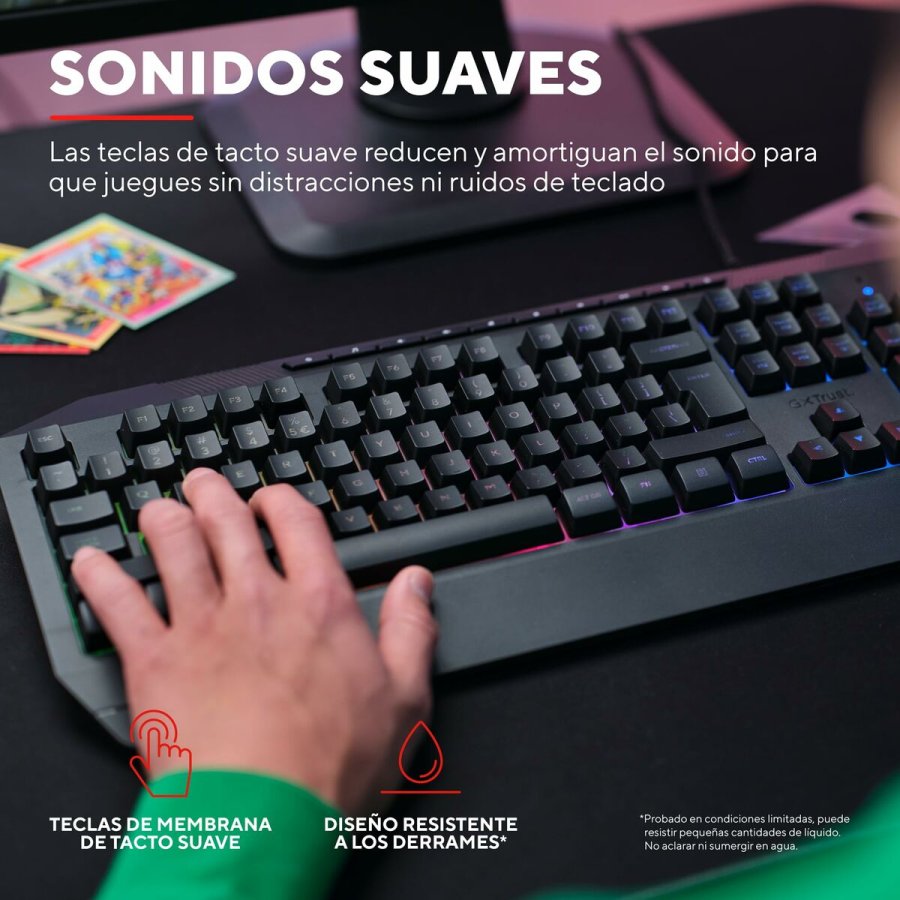 Tastatur Trust 24998 Sort #6