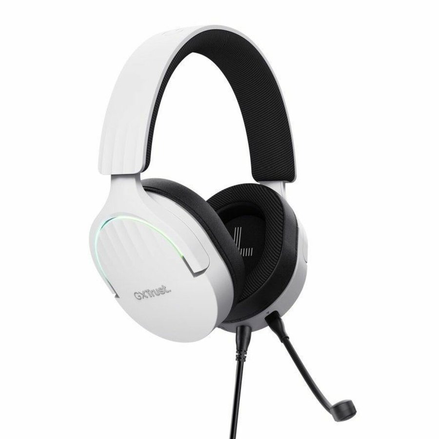 Gaming headset med mikrofon Trust GXT 490 Hvid Sort Multifarvet Sort/Hvid #4