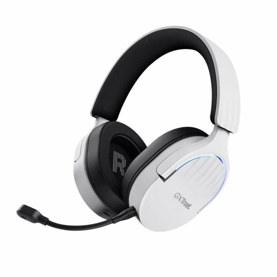 Gaming headset med mikrofon Trust GXT 491 Hvid #1