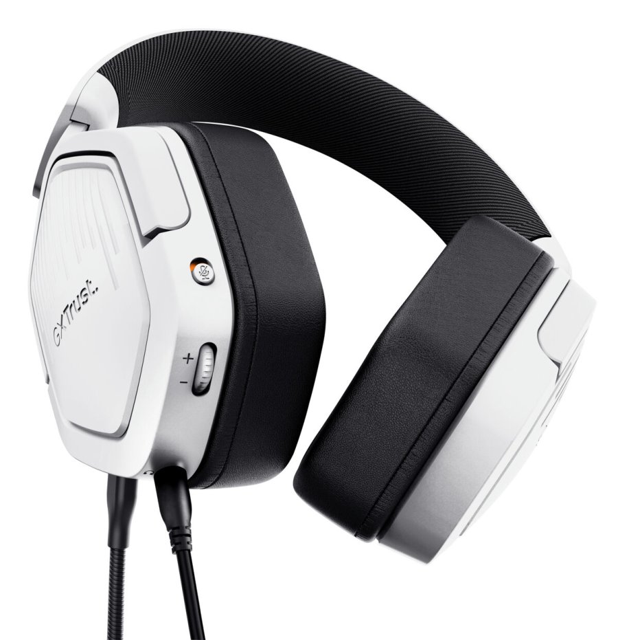 Gaming headset med mikrofon Trust GXT492W Carus Hvid #3