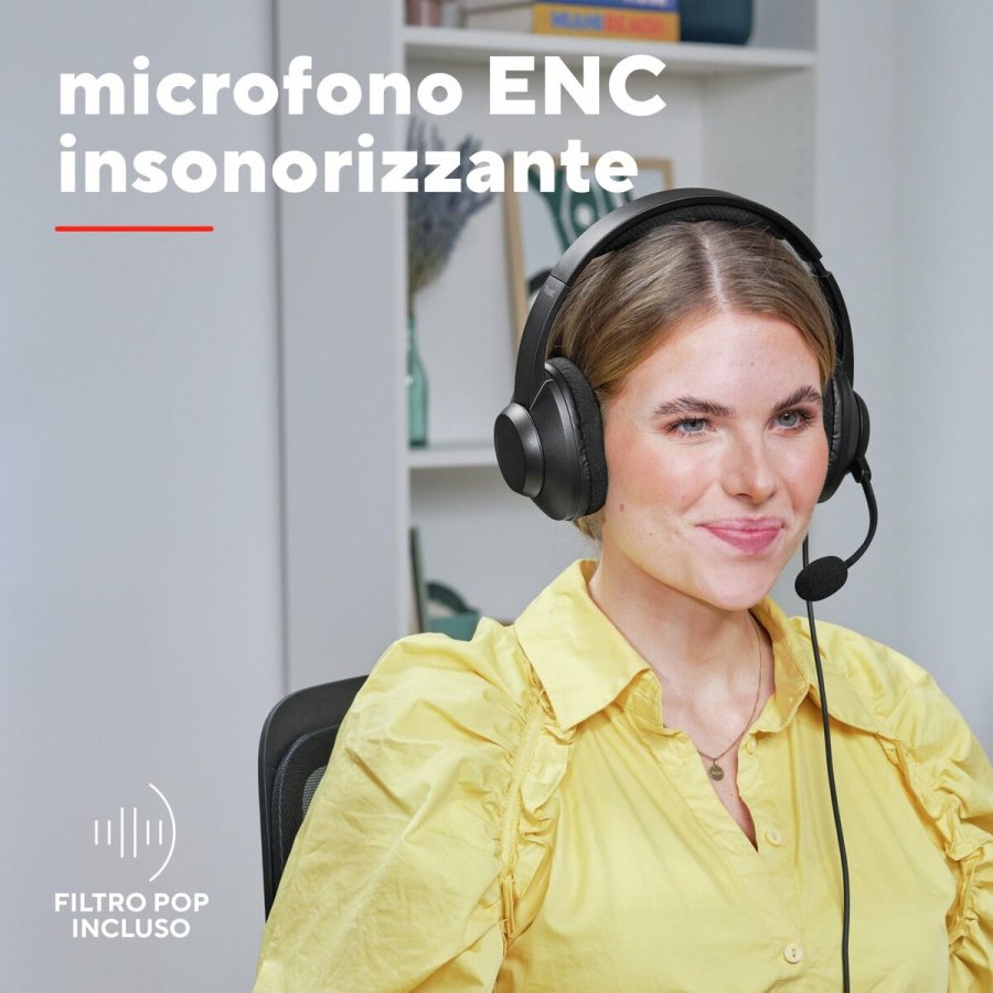 Hovedtelefoner Trust 25462 Sort #7