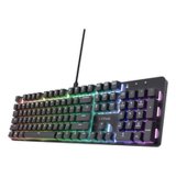Gaming-tastatur Trust 25682 Sort Spansk qwerty #4