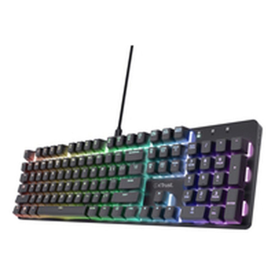 Gaming-tastatur Trust 25682 Sort Spansk qwerty #4