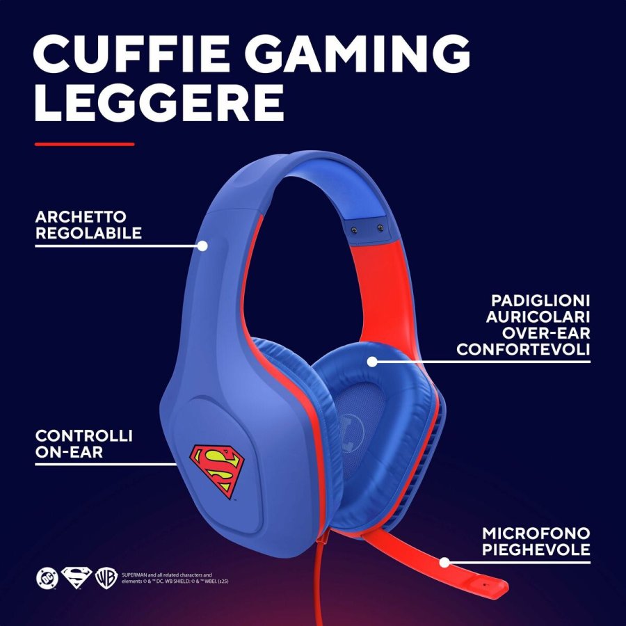 Hovedtelefoner Trust 25738 Bl Rd #3